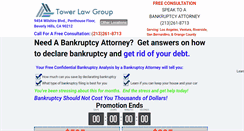 Desktop Screenshot of bankruptcycalaw.com
